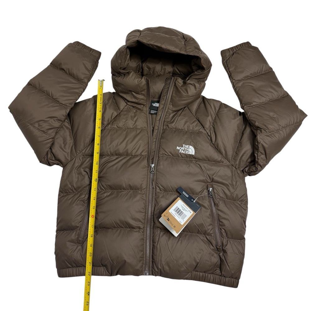 The North Face Brown Hooded Puffer Jacket NWT - Picture 6 of 16